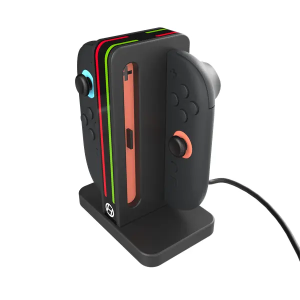 HYPERKIN Power Spire Nintendo Switch 2 Joy-Con Töltőállvány, Fekete – 2. kép