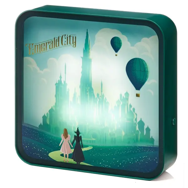 NUMSKULL "Wicked Emerald City" Akril lámpa