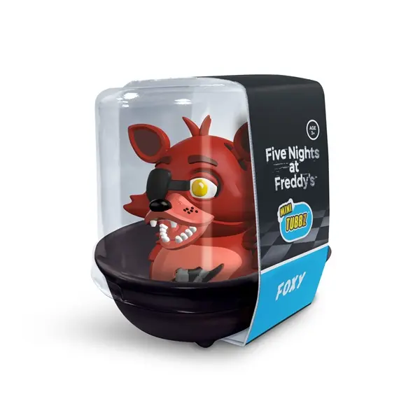 NUMSKULL Tubbz Mini - Five Nights at Freddy`s `Foxy` Gumikacsa – 3. kép
