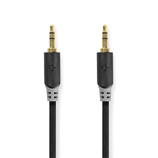 Nedis CABW22000AT10 sztereo audió kábel 3,5mm sztereo jack dugó - dugó, aranyozott, 1 m