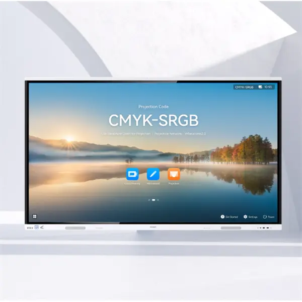 HUAWEI eKit IdeaHub Board 3 Pro,IHB2-86PB,Intelligent Collaboration Device 86" infrared screen,Jade white,overseas, 1y