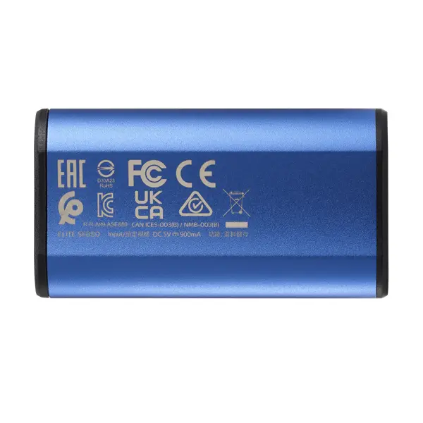 ADATA SSD Külső USB 3.2 1TB SE880 Elite, Type-C, Kék – 2. kép