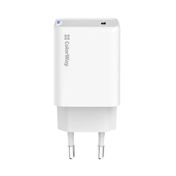 COLORWAY AC töltő GaN Mini CW-CHS057PD-WT 45W PD port PPS USB-C fehér