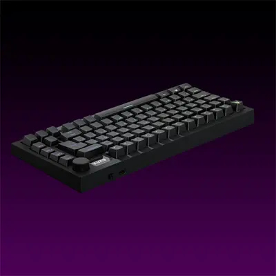 AVAX Vezetékes Billentyűzet GM02, Fekete, Mechanikus, Brown Switch, HUN – 2. kép