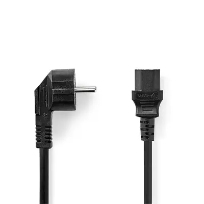 Nedis CEGL10015BK20 táp kábel IEC-320-C13, 3 x 1,5 mm, hossz 2m (IEC320-C13) – 2. kép