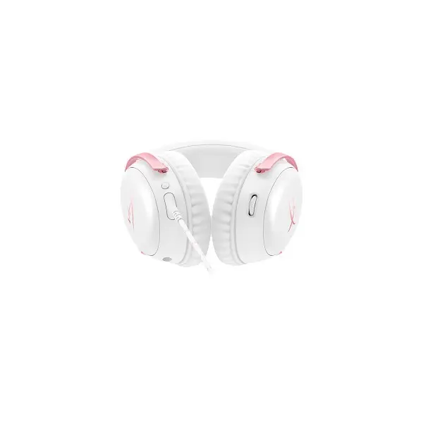 HP HYPERX vezetékes gaming fejhallgató Cloud III - fehér/rózsaszín – 4. kép