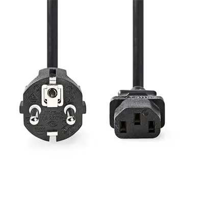Nedis CEGL10030BK30 táp kábel IEC-320-C13, 3 x 1mm, hossz 3m