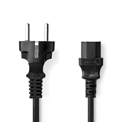 Nedis CEGL10030BK30 táp kábel IEC-320-C13, 3 x 1mm, hossz 3m – 2. kép