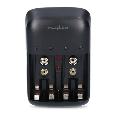 Nedis BACH07 akku töltő AA / AAA és 9V