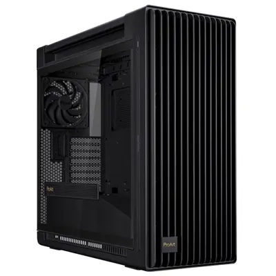 ASUS Ház ProArt PA602, Tápegység nélkül, Fekete, Üvegfalú