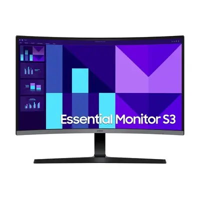 SAMSUNG Ívelt VA 100Hz monitor 27" S39GD, 1920x1080, 16:9, 250cd/m2, 4ms, HDMI/VGA