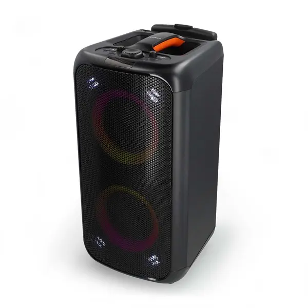 Nedis SPPT2480BK bluetooth hangszóró, hangfal, 2x 5.25" mélynyomó, 2 x 2" magassugárzó, 240W, 5 óra lejátszási idő, akku – 4. kép