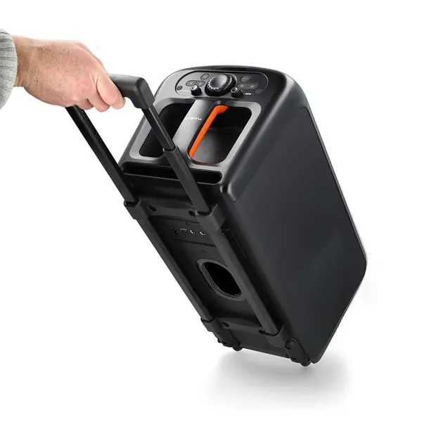 Nedis SPPT2480BK bluetooth hangszóró, hangfal, 2x 5.25" mélynyomó, 2 x 2" magassugárzó, 240W, 5 óra lejátszási idő, akku – 6. kép
