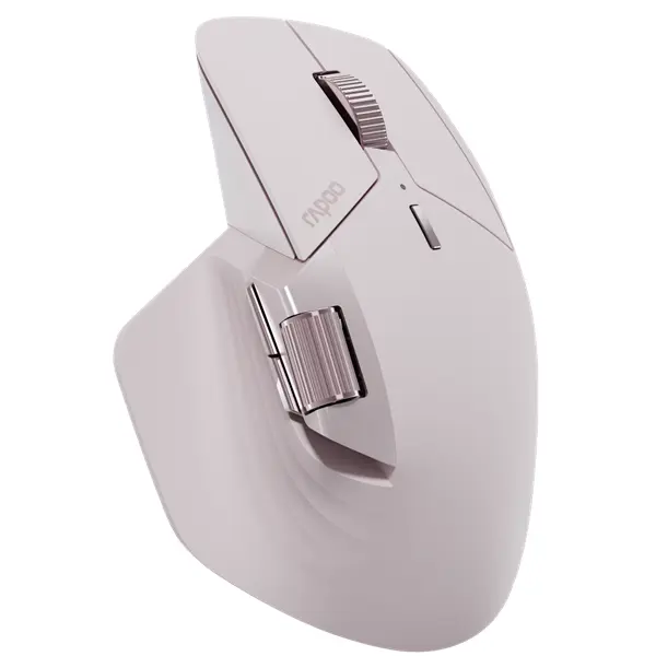 RAPOO 00226041, RAPOO MULTIMODE "MT760M" BLUETOOTH + 2,4GHZ OPTIKAI EGÉR, PINK – 2. kép