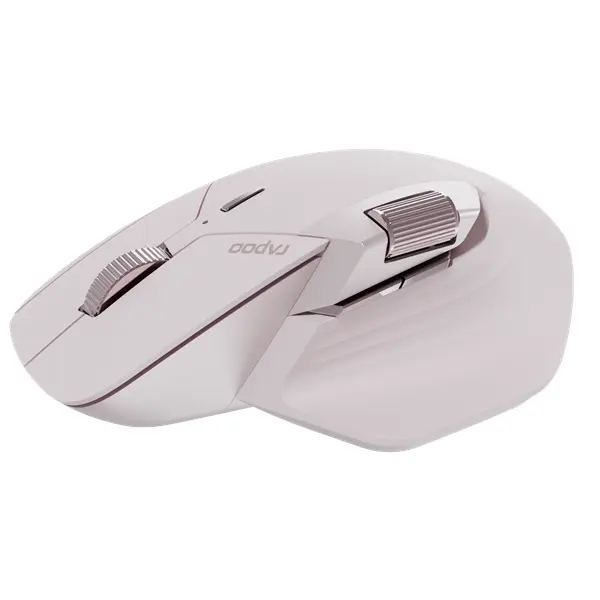 RAPOO 00226041, RAPOO MULTIMODE "MT760M" BLUETOOTH + 2,4GHZ OPTIKAI EGÉR, PINK – 3. kép