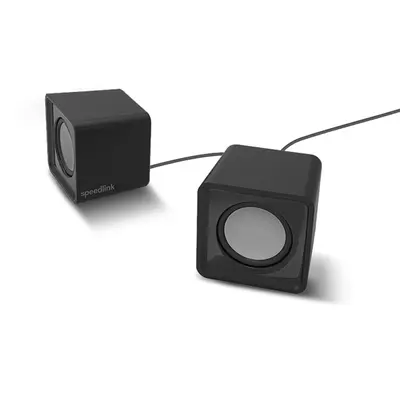 SPEEDLINK SL-810004-BK TWOXO Stereo Speakers, black, Sztereó hangszórók, fekete – 2. kép