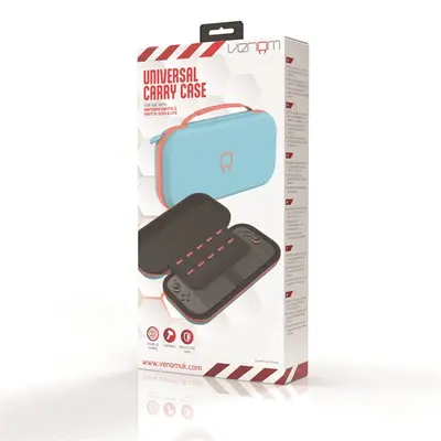 VENOM Nintendo Switch 2/Switch/OLED/Lite Kiegészítő Hordozható táska kék-narancs, VS4955