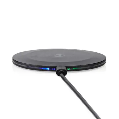 Nedis WCHAQ15W110BK vezeték nélküli (indukciós) QI töltő 15 W, 2 A – 2. kép