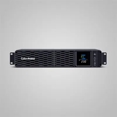 CYBERPOWER UPS 8xIEC C13 ,1xUSB 1200VA 720W Aktív PFC, színuszus szünetmentes,LINE-INTERAKTÍV, AVR, színes LCD, rack – 2. kép