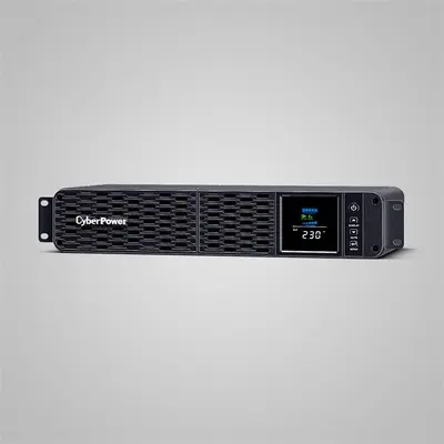 CYBERPOWER UPS 8xIEC C13 ,1xUSB 2000VA 1200W Aktív PFC, színuszus szünetmentes,LINE-INTERAKTÍV, AVR, színes LCD, rack
