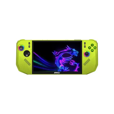 MSI Gaming Handheld Claw A8 BZ2EM-045HU, 8" FHD+, Ryzen Z2 Extreme, 24GB, 1TB, Win11H, Neon Green kézikonzol – 2. kép