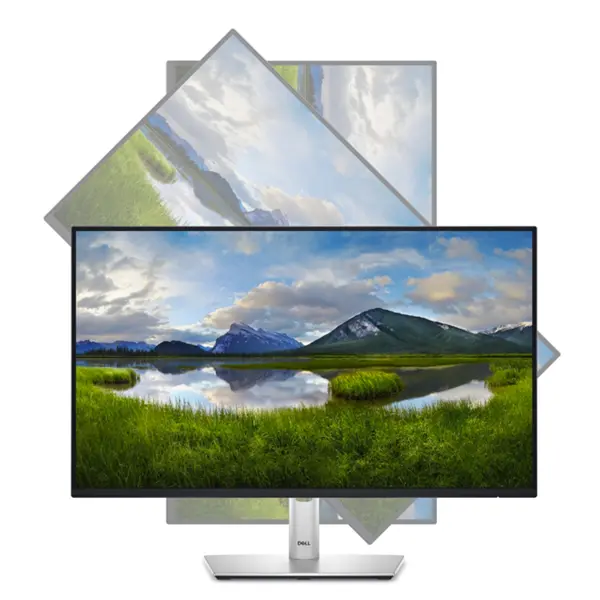DELL Pro 24 Plus Monitor 24" P2425E 1920x1200, 1500:1, 300cd, 8ms, HDMI, VGA, USB-C, fekete – 3. kép