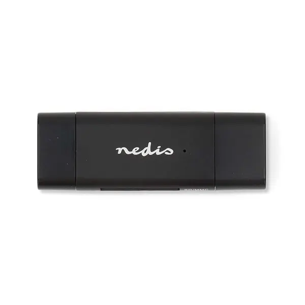 Nedis CRDRU2110BK USB2.0 - USBC kártyaolvasó microSD (TF) / microSDHC (TF) / microSDXC (TF) / SD / SDHC / SDXC – 4. kép