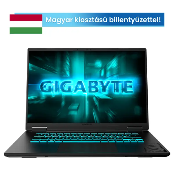 GIGABYTE GAMING A16 CVH 16" WUXGA (165Hz), Intel Core i7-13620H (10C/4.9Ghz), 16GB, 1TB SSD, RTX 5060, Magyar billentyű – 2. kép