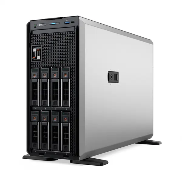 DELL ISG szerver - PE T360 torony (8x3.5"), 6C 6333P 3.1GHz, 1x32GB, 2x480GB RI SSD; H755, iD9 En., 2x700W. – 2. kép