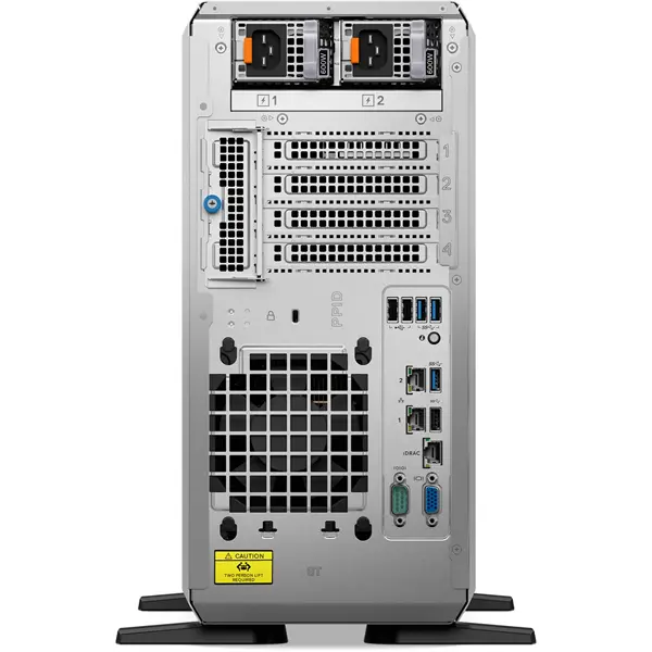 DELL ISG szerver - PE T360 torony (8x3.5"), 8C 6353P 2.7GHz, 1x32GB, 2x960GB RI SSD; H755, iD9 En., 2x700W. – 8. kép