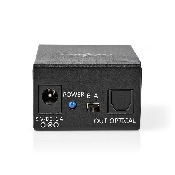 Nedis ASWI2512BK digitális audio kapcsoló 2x Toslink – 2. kép