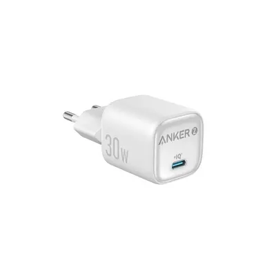 ANKER Hálózati Töltő USB-C 30W, fehér - A2698G21