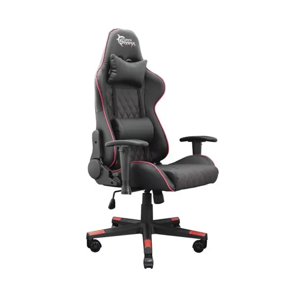 WHITE SHARK RACER-TWO fekete/piros gamer szék