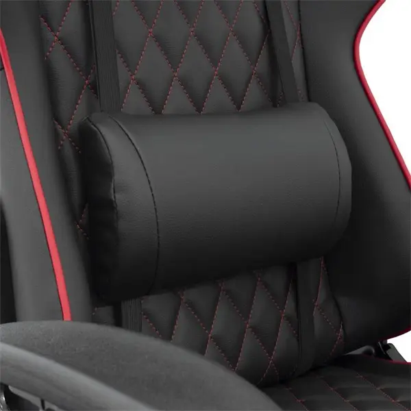 WHITE SHARK RACER-TWO fekete/piros gamer szék – 4. kép