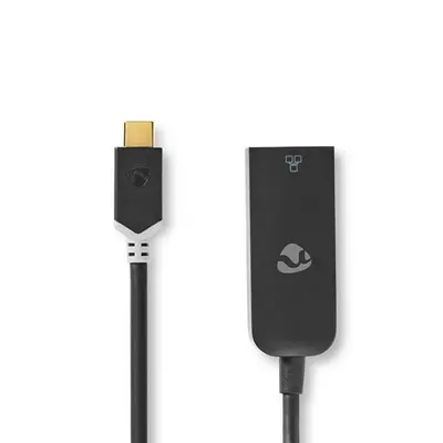 Nedis CCBW64952AT02 USB-C 3.2 Gen 1, 1000 Mbps,  USB C apa - RJ45 anya, 0,20 m – 2. kép