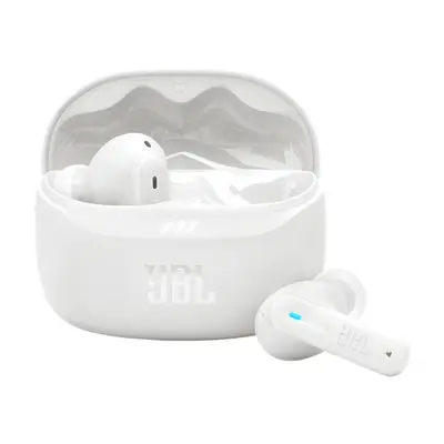 JBL Tune Beam 2 TWS Bluetooth fülfallgató mikrofonnal, USB-C, 100dB, In-Ear, 16 ohm, tölthető 2 óra, 65 mAh, fehér – 2. kép