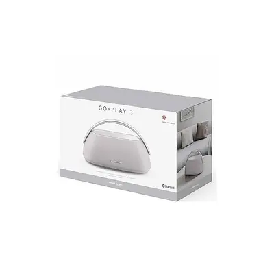 Harman Kardon Go + Play 3 hordozható Bluetooth hangszóró, 160W, dupla mikrofon, autómata hangolás szürke – 2. kép