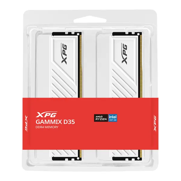 ADATA Memória DDR4 16GB 3200Mhz DIMM XPG XMP GAMMIX D35 (Kit of 2), White