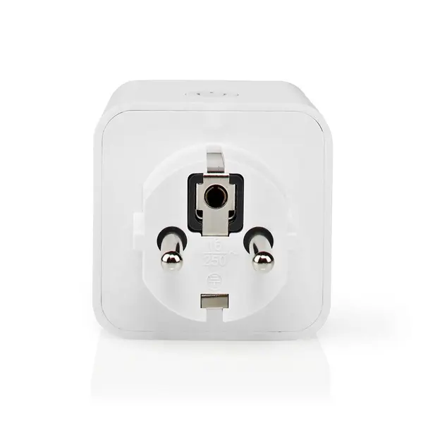 Nedis WIFIP121FWT okos konnektor, Wi-Fi, IP21, 16A, 3680W, fogyasztásmérő, Android™ / IOS – 2. kép
