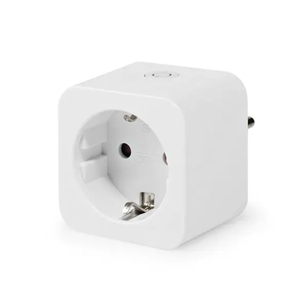 Nedis WIFIP121FWT okos konnektor, Wi-Fi, IP21, 16A, 3680W, fogyasztásmérő, Android™ / IOS – 4. kép