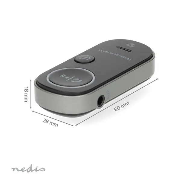 Nedis BTTC2500BK, bluetooth adó / vevő, akkumulátoros – 6. kép