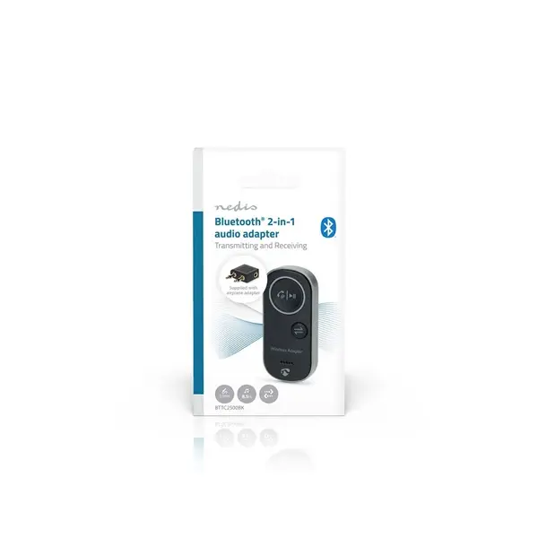 Nedis BTTC2500BK, bluetooth adó / vevő, akkumulátoros – 7. kép