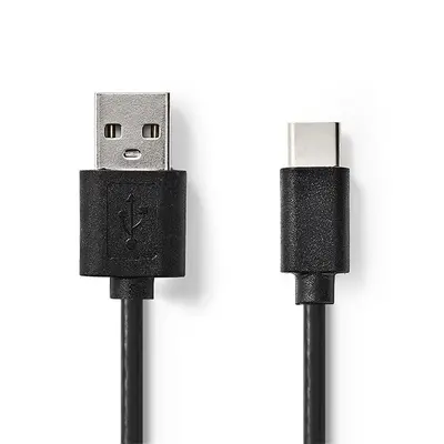 Nedis CCGL60601BK20 USB A - USB C (USB-C) kábel, 5W, hossz 2m – 2. kép