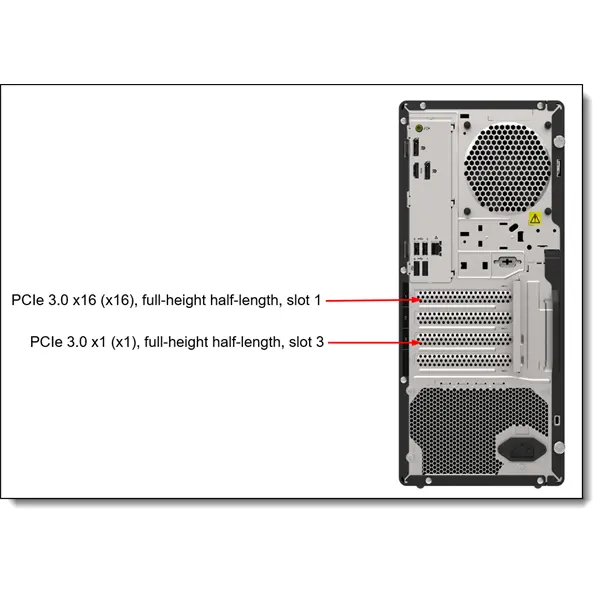 LENOVO torony szerver - ST45 V3 (3.5"), 4C AMD EPYC 4124P 3.8GHz, 1x16GB, 2x480GB RI SSD, Software RAID, 500W. – 8. kép