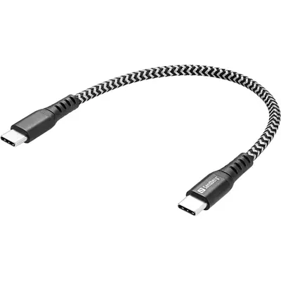 Sandberg Survivor Cable 0.2m egy ultra-rövid töltőkábel, 100W,