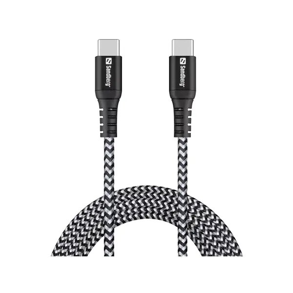 Sandberg Survivor Cable 2m töltőkábel, 100W,