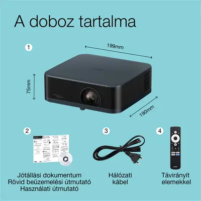 EPSON Projektor - Lifestudio Pop – EF-62N (3LCD, 1920x1080, 16:9, 700 AL, 5 000 000:1, HDMI/USB/WiFi) – 2. kép