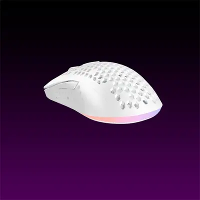 AVAX Vezetékes Egér - LW01 PAW3327 RGB Gamer, fehér – 2. kép