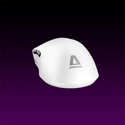 AVAX Vezeték Nélküli Egér - LW03 PRO PAW3395 Tri-mode 8k lightweight Gamer, fehér – 2. kép