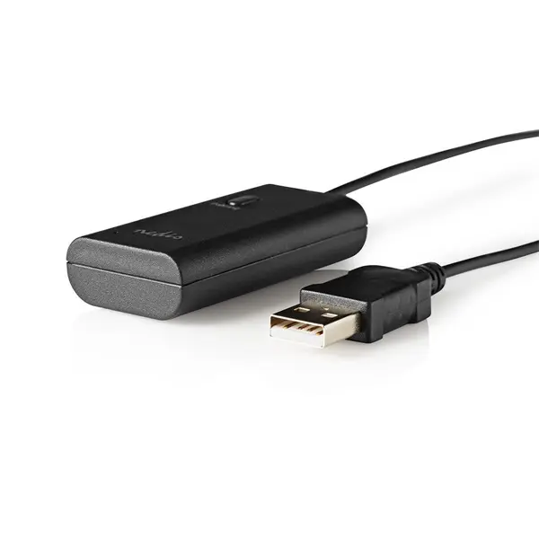 Nedis BTTR050BK, bluetooth adó, Audio/video/adatcsatlakozók bemenete: 1x AUX / 1x USB | SBC – 2. kép